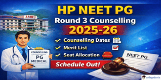 HP NEET PG 2025 Round 3 Counselling Schedule Released by AMRU; Check Details Here